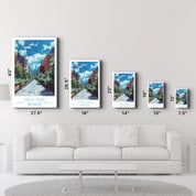 High Park-New York USA-Travel Posters | Glass Wall Art - ArtDesigna Glass Printing Wall Art