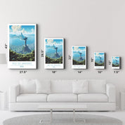 Rio De Janiero Brazil-Travel Posters | Glass Wall Art - Artdesigna