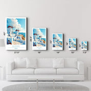 Rhodes Greece 2-Travel Posters | Glass Wall Art - Artdesigna