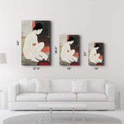 Goyō Hashiguchi art print, Yokugo no onna painting (1915) | Glass Wall Art - ArtDesigna Glass Printing Wall Art