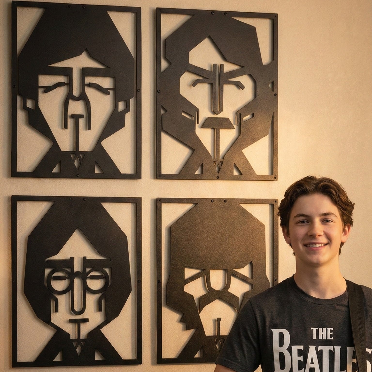 アート・デザイン・音楽 Complete THE BEATLES The Beatles Metal Wall Art | ArtDesigna – Artdesigna