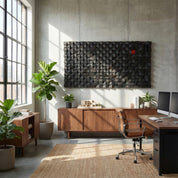 ・"Stand out from the Crowd"・Premium Wood Handmade Wall Sculpture - Limited Edition