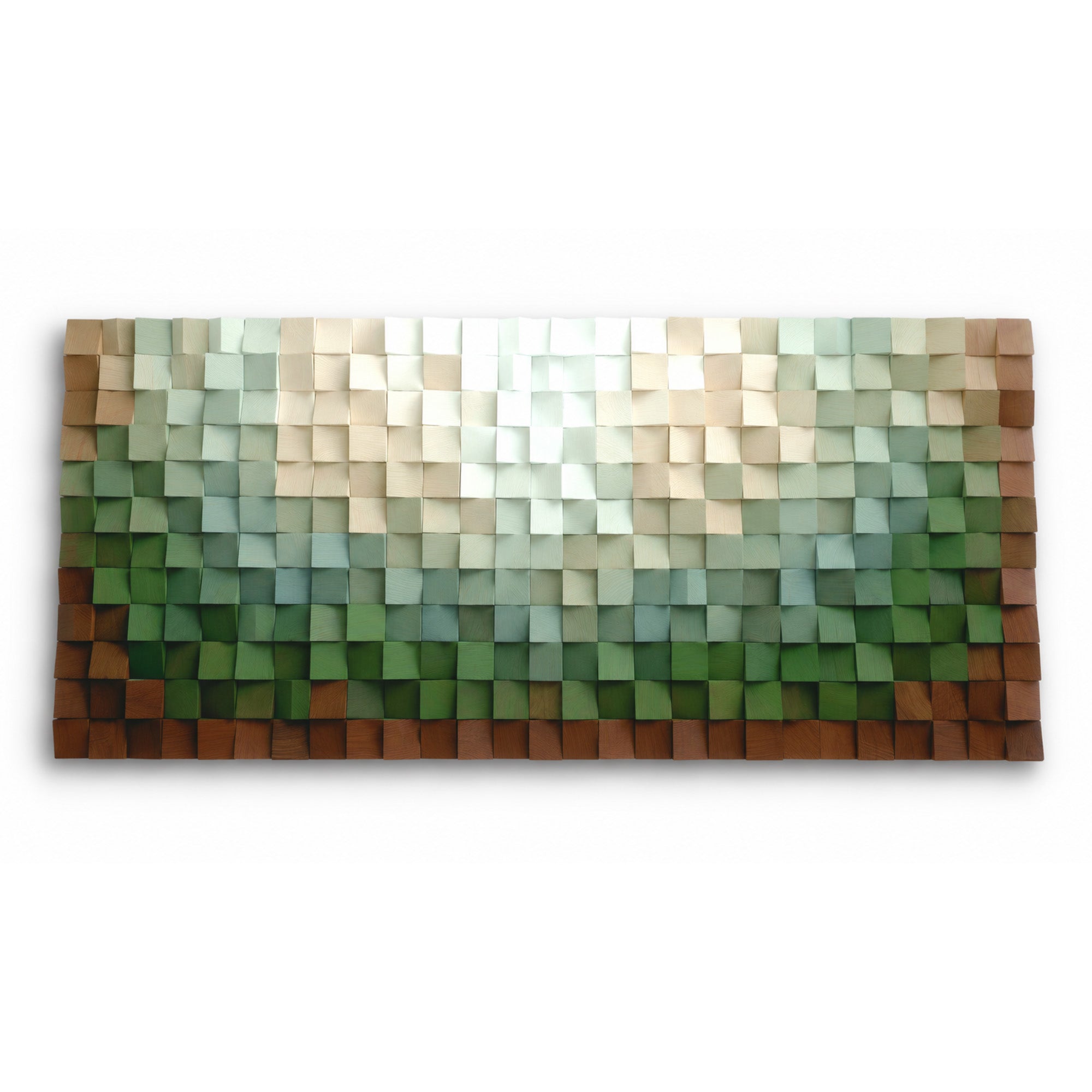 Green Earth | Wood Wall Sculpture