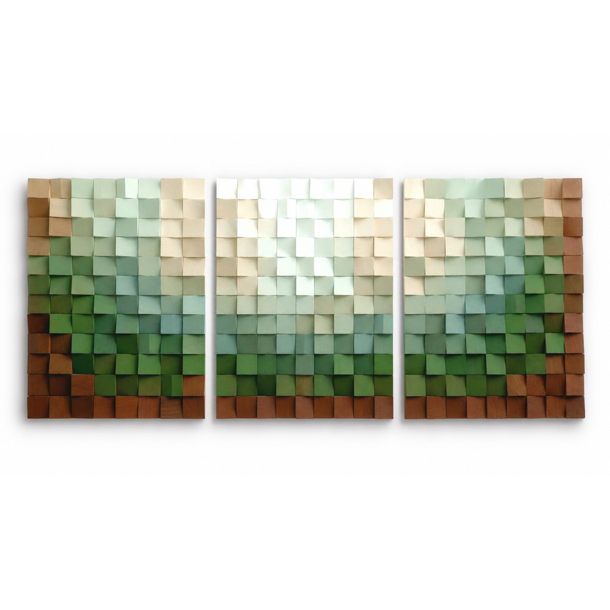 Green Earth | Wood Wall Sculpture