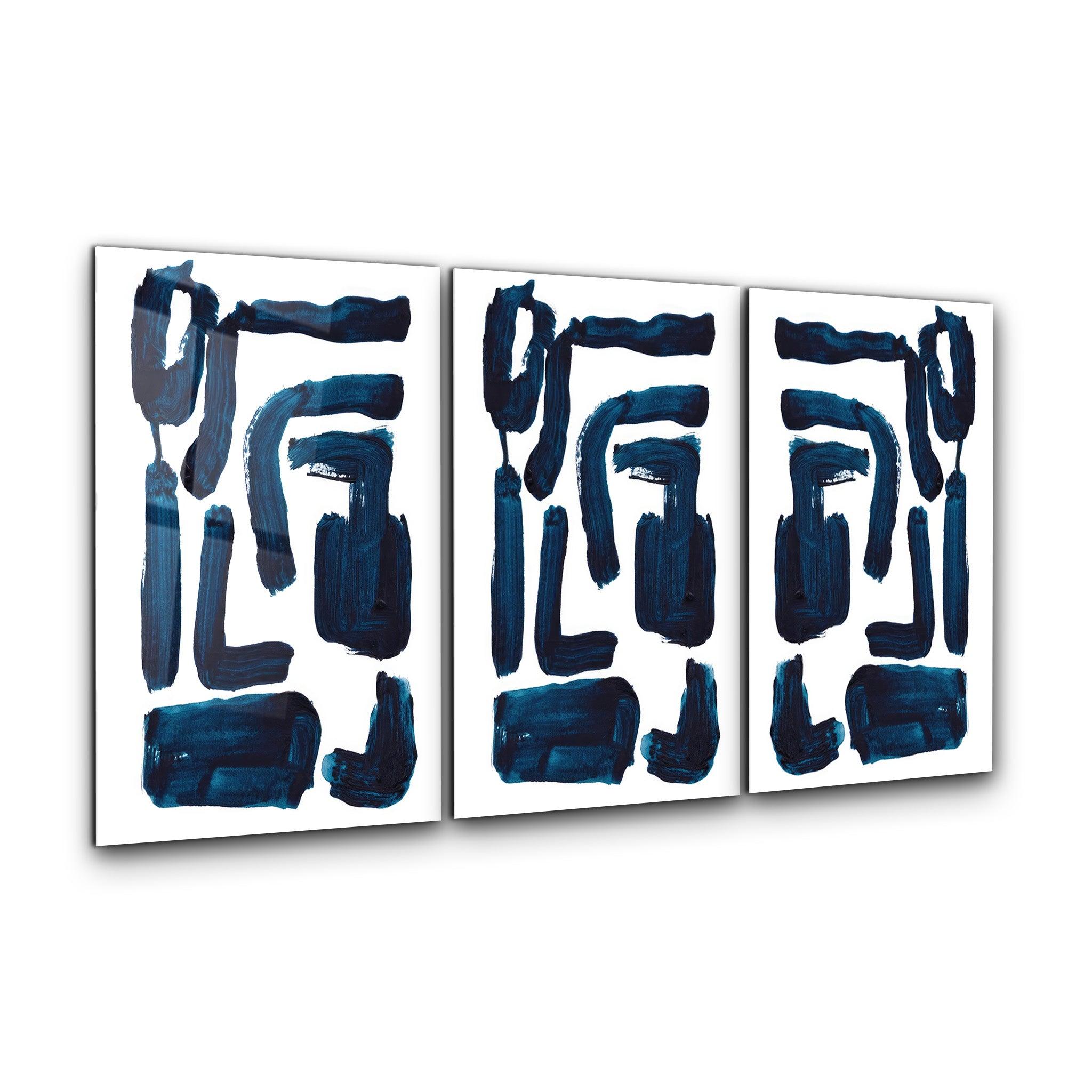 ・"Signs - Trio"・Glass Wall Art - ArtDesigna Glass Printing Wall Art