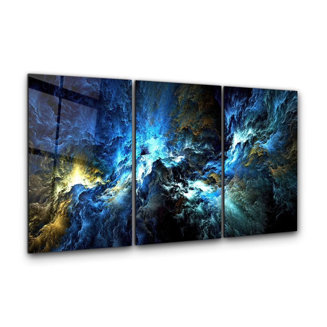・"Myth of the Sky - Trio"・Glass Wall Art
