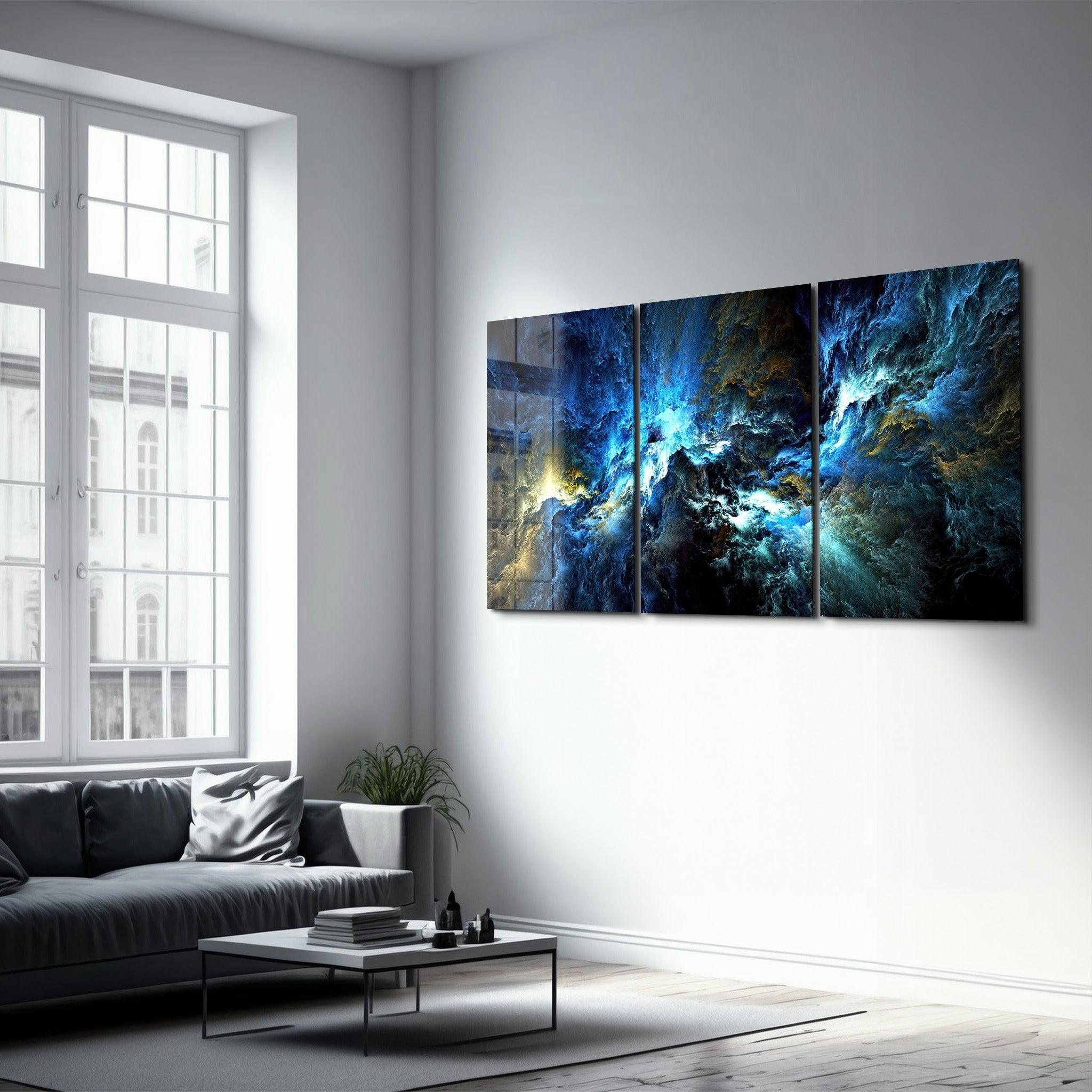 ・"Myth of the Sky - Trio"・Glass Wall Art - ArtDesigna Glass Printing Wall Art