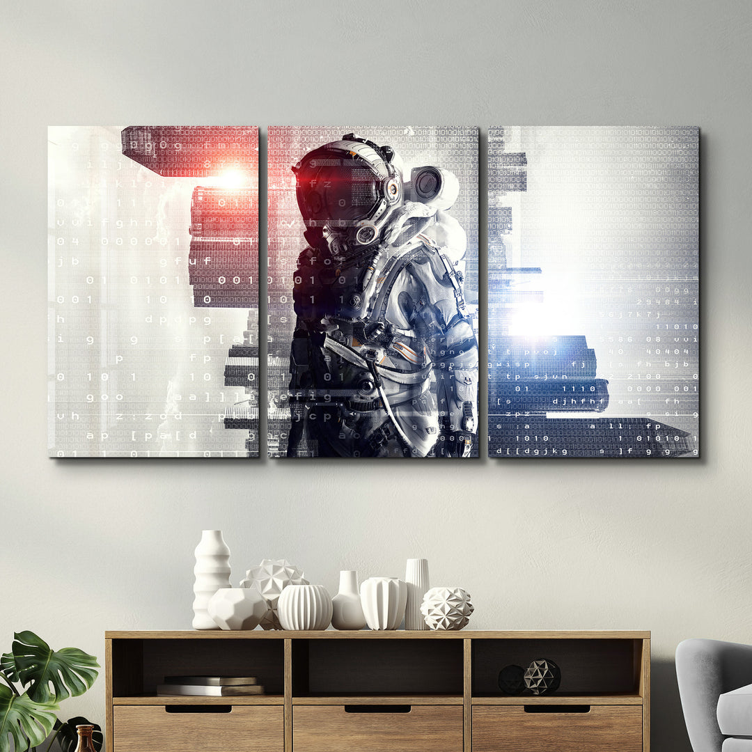 ・"The Future is Now - Trio"・Glass Wall Art