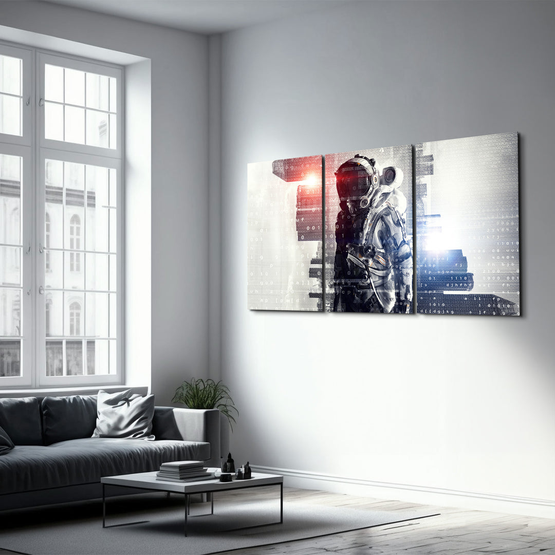 ・"The Future is Now - Trio"・Glass Wall Art