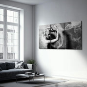 ・"Dancing with Smoke - Trio"・Glass Wall Art - ArtDesigna Glass Printing Wall Art