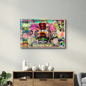 Empire of Greed by Mr. Pablo Costa – Glass Wall Art