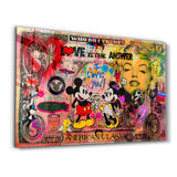 Love Is the Answer by Mr. Pablo Costa – Glass Wall Art