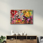 Love Is the Answer by Mr. Pablo Costa – Glass Wall Art