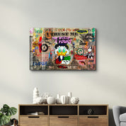 The World Is Yours by Mr. Pablo Costa – Glass Wall Art