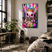 Vogue Galaxy V2 by Mr. Pablo Costa | Glass Wall Art