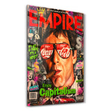 Enjoy Capitalism by Mr. Pablo Costa | Glass Wall Art