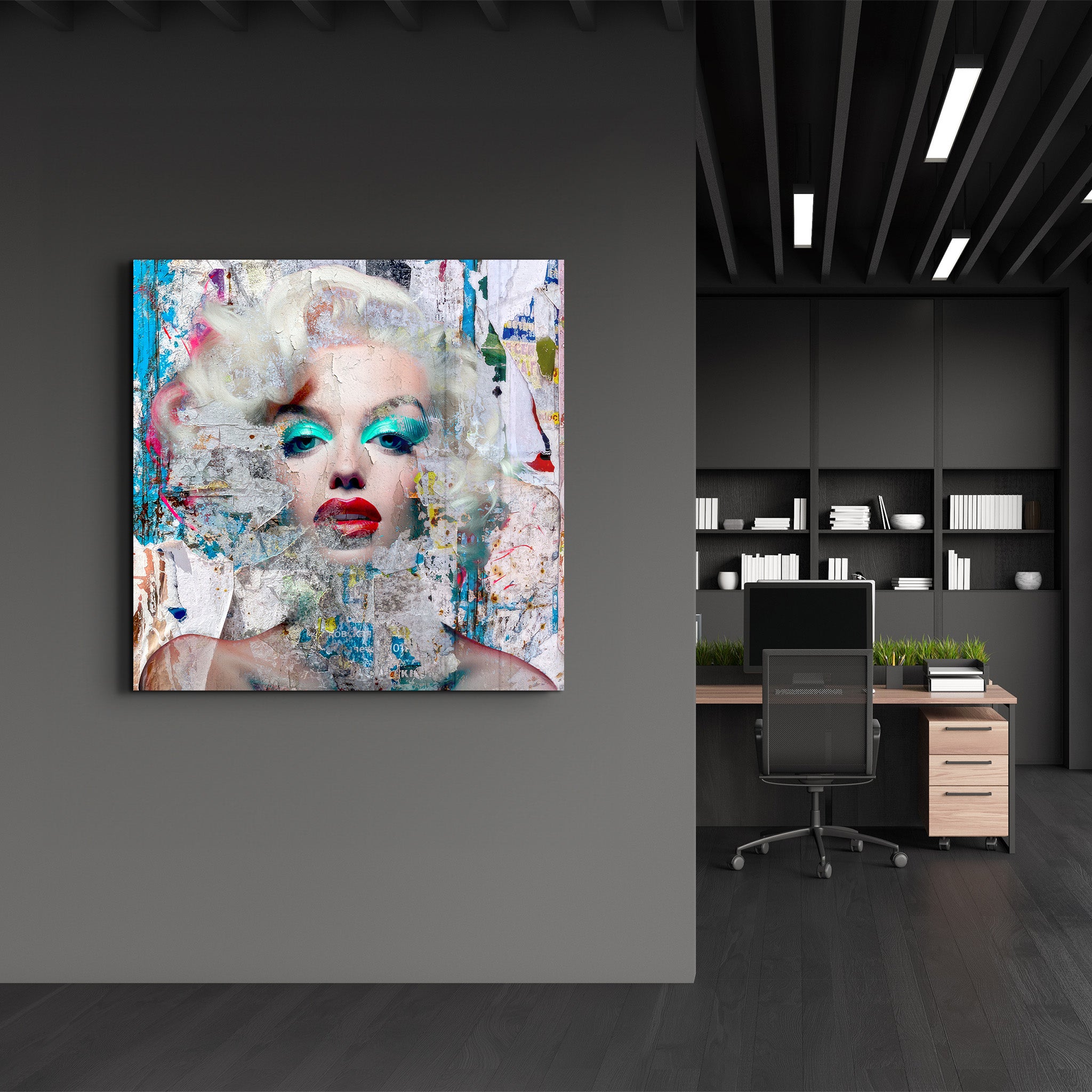 Fractured Glamour by Mr. Pablo Costa | Glass Wall Art