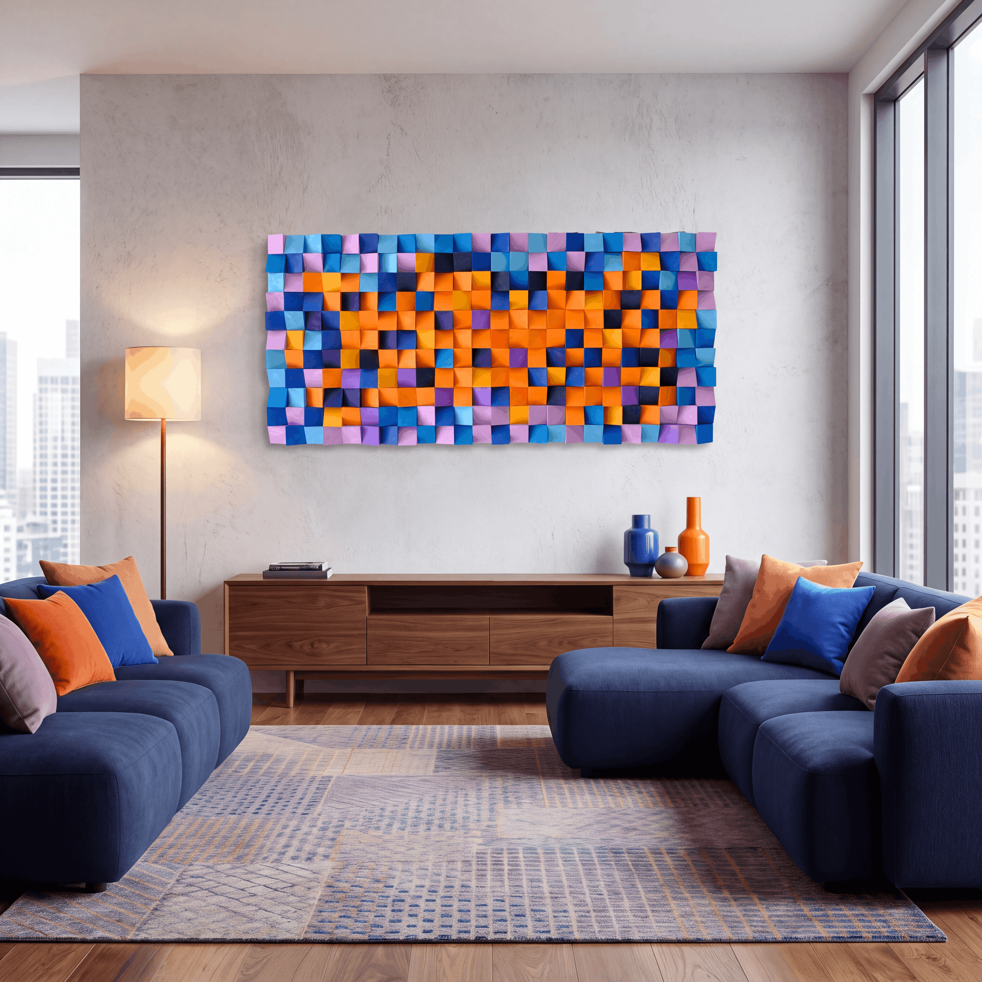 Rainbow | Wood Wall Sculpture