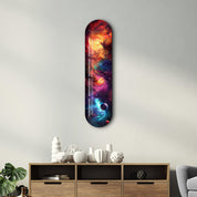 Colorful Space V2 | Glass Wall Art - ArtDesigna Glass Printing Wall Art