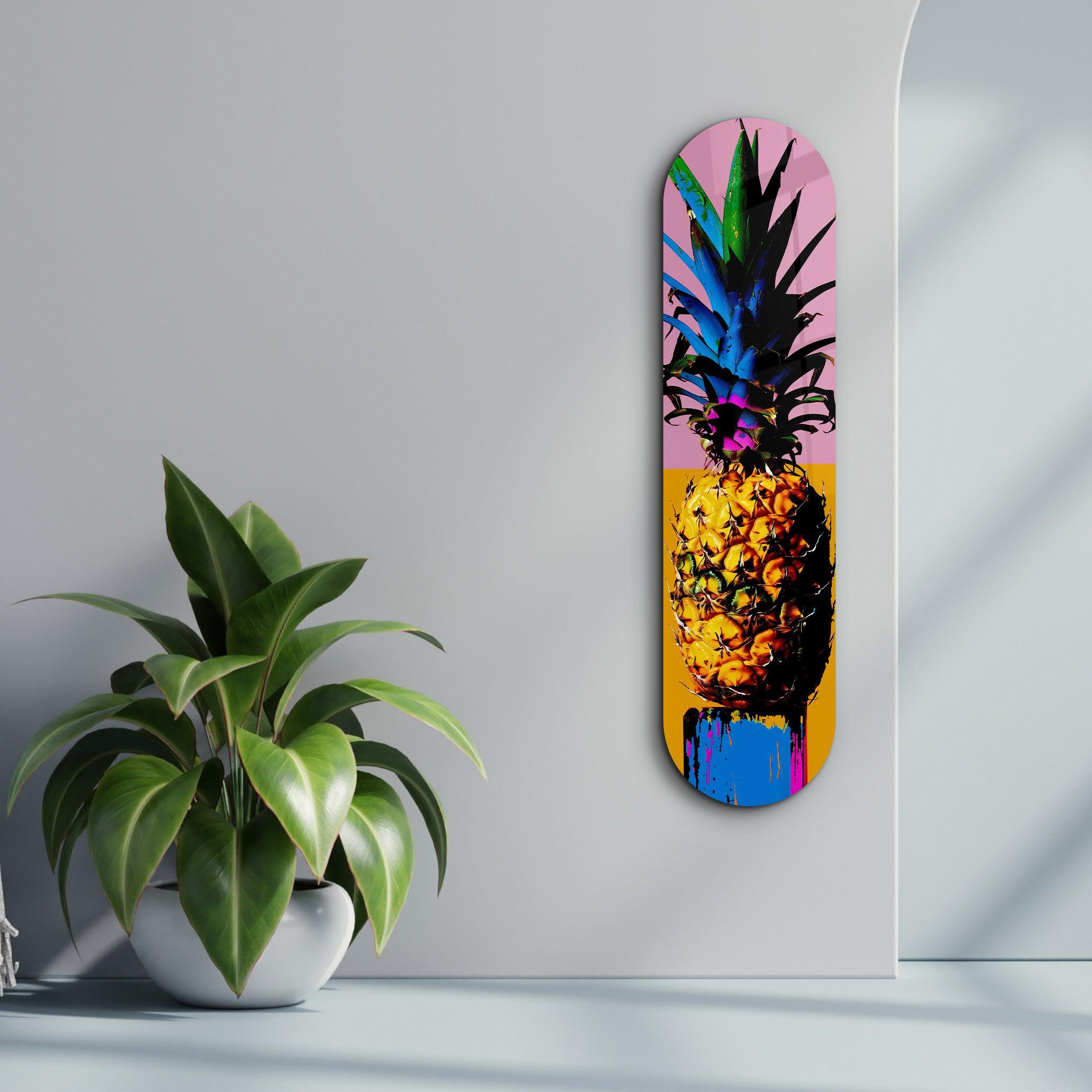 Ananas | Glass Wall Art - ArtDesigna Glass Printing Wall Art