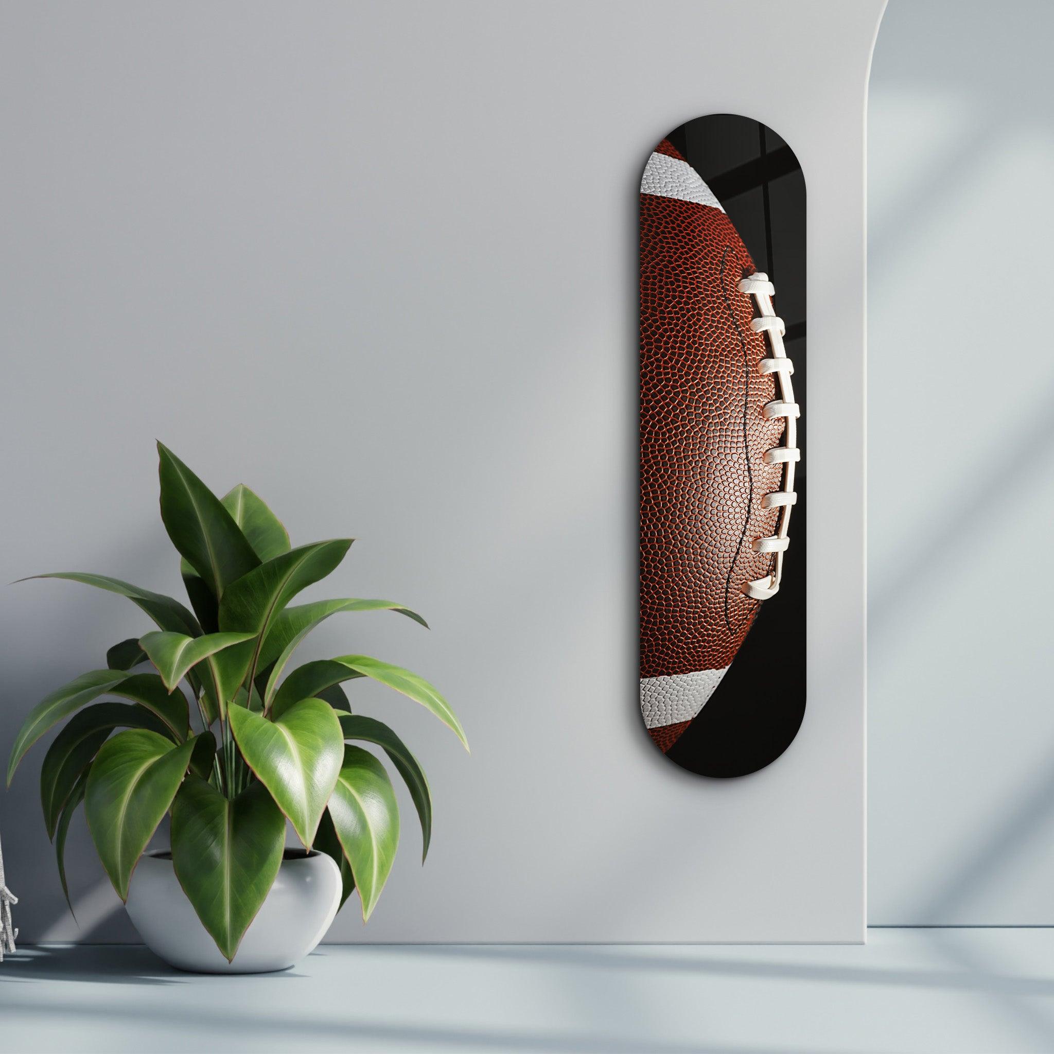American Football | Glass Wall Art - ArtDesigna Glass Printing Wall Art