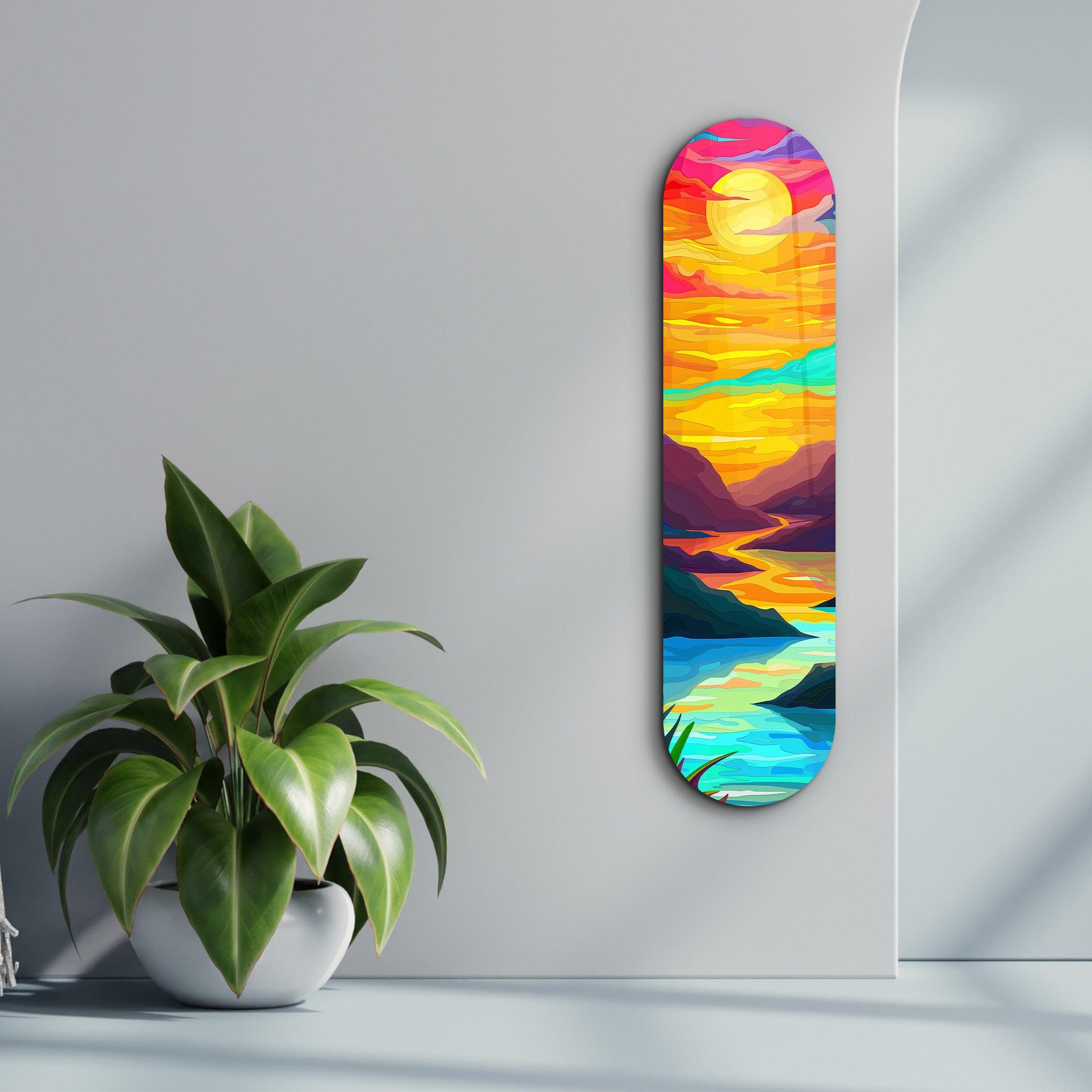 Sunset | Glass Wall Art - ArtDesigna Glass Printing Wall Art