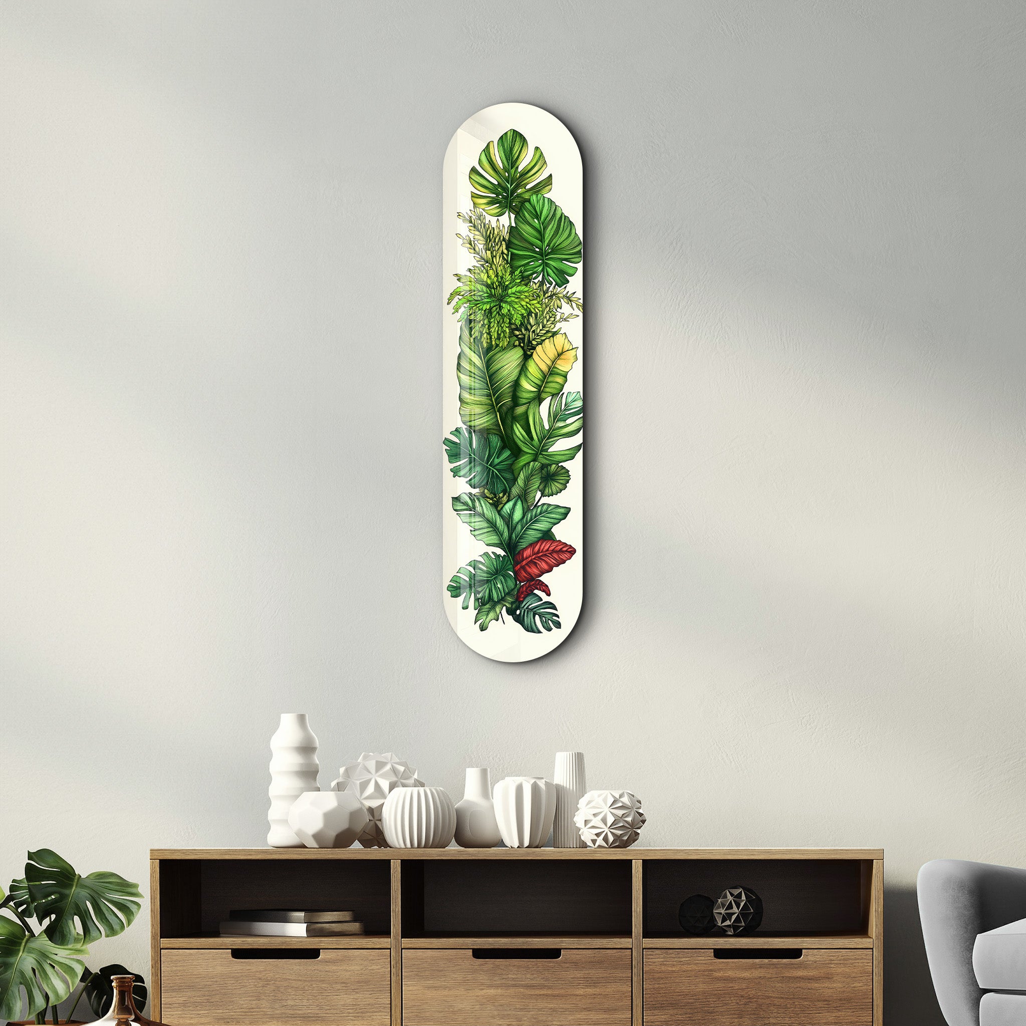 Tropical Dream 1 | Glass Wall Art - Artdesigna