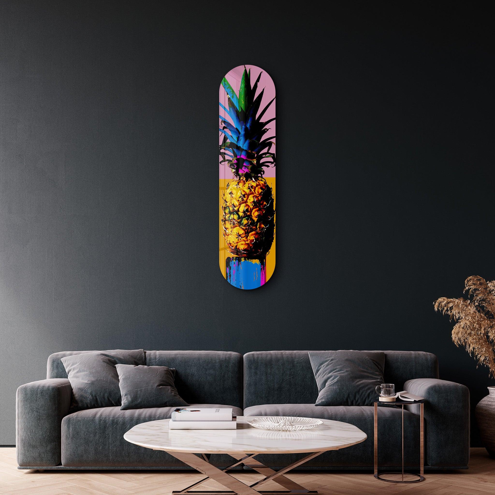 Ananas | Glass Wall Art - ArtDesigna Glass Printing Wall Art