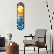 Ocean Waves V1 | Glass Wall Art - ArtDesigna Glass Printing Wall Art