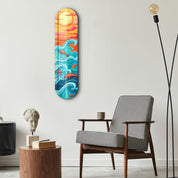 Ocean Waves V3 | Glass Wall Art - ArtDesigna Glass Printing Wall Art