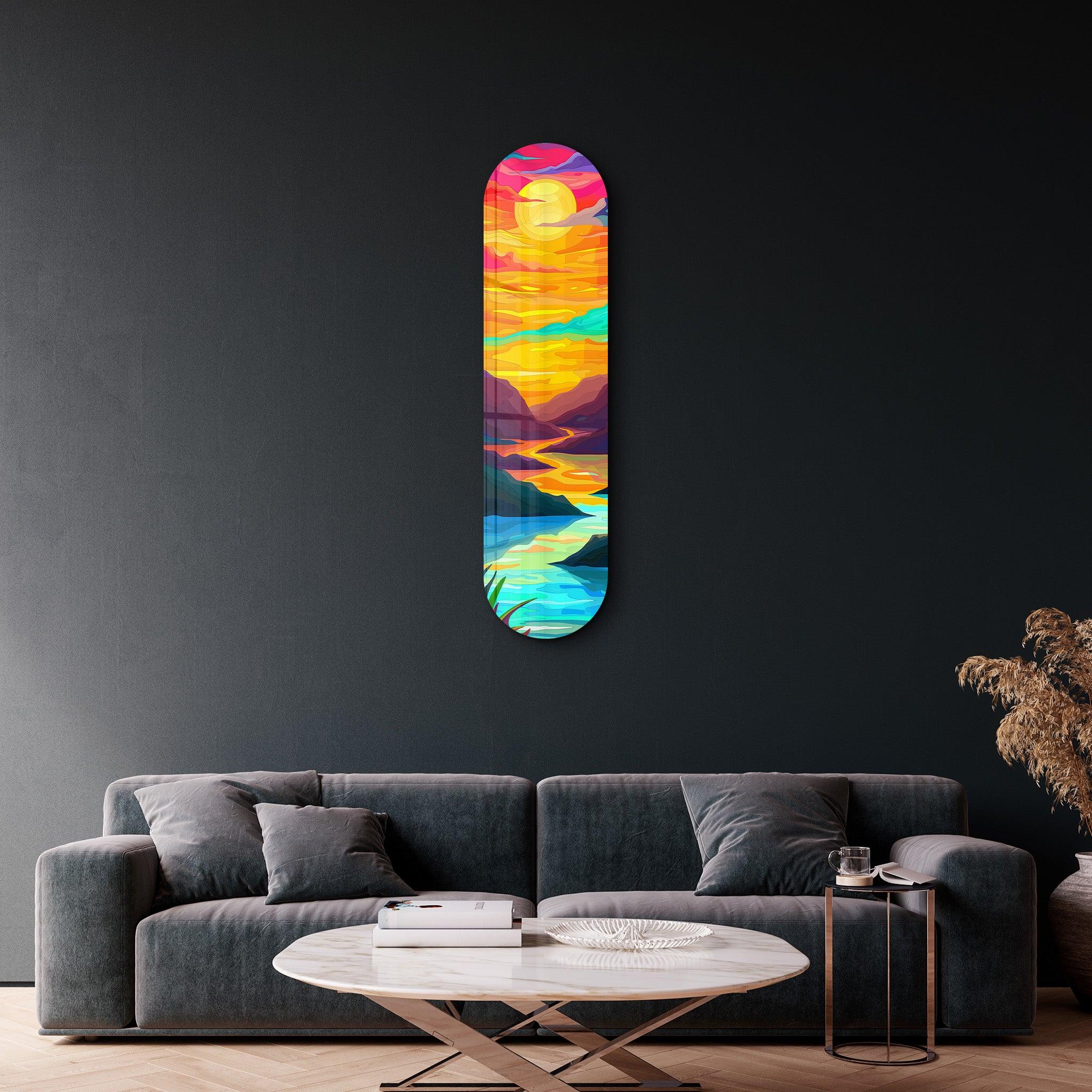 Sunset | Glass Wall Art - ArtDesigna Glass Printing Wall Art