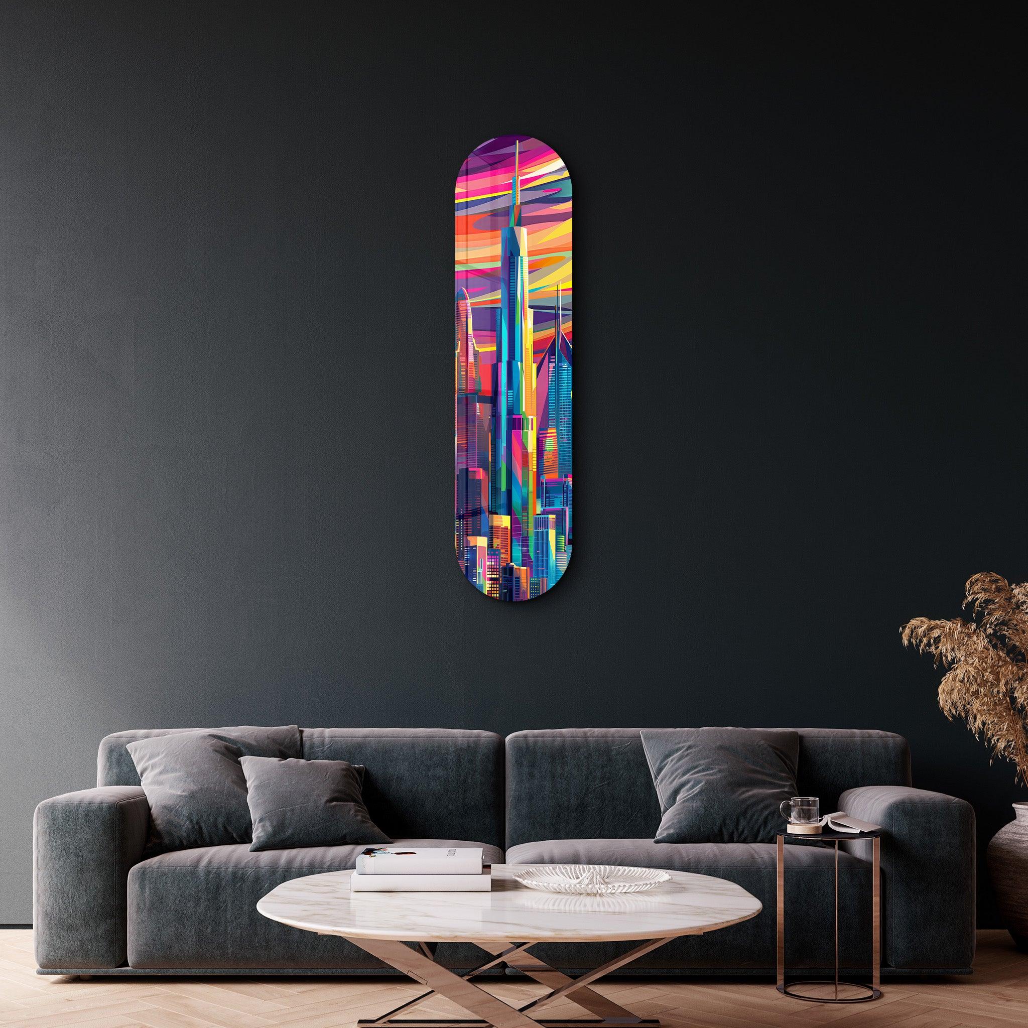 Los Angeles | Glass Wall Art - ArtDesigna Glass Printing Wall Art