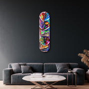 Colorful Sneakers | Glass Wall Art - ArtDesigna Glass Printing Wall Art