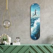 Sea Gull and Ocean | Glass Wall Art - ArtDesigna Glass Printing Wall Art