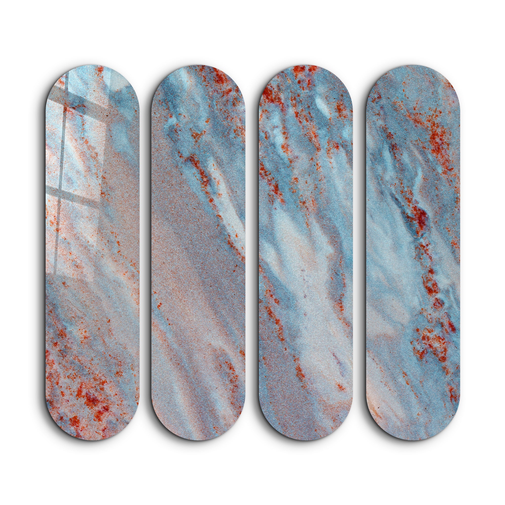 Tropical Dream 3 Skateboard Glass Wall Art | ArtDesigna – Artdesigna