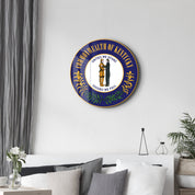 Kentucky Seal – Round Glass Wall Art