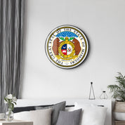 Missouri Seal – Round Glass Wall Art