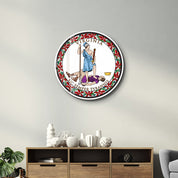 Virginia Seal – Round Glass Wall Art