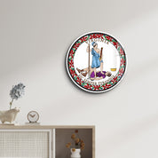 Virginia Seal – Round Glass Wall Art