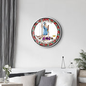 Virginia Seal – Round Glass Wall Art