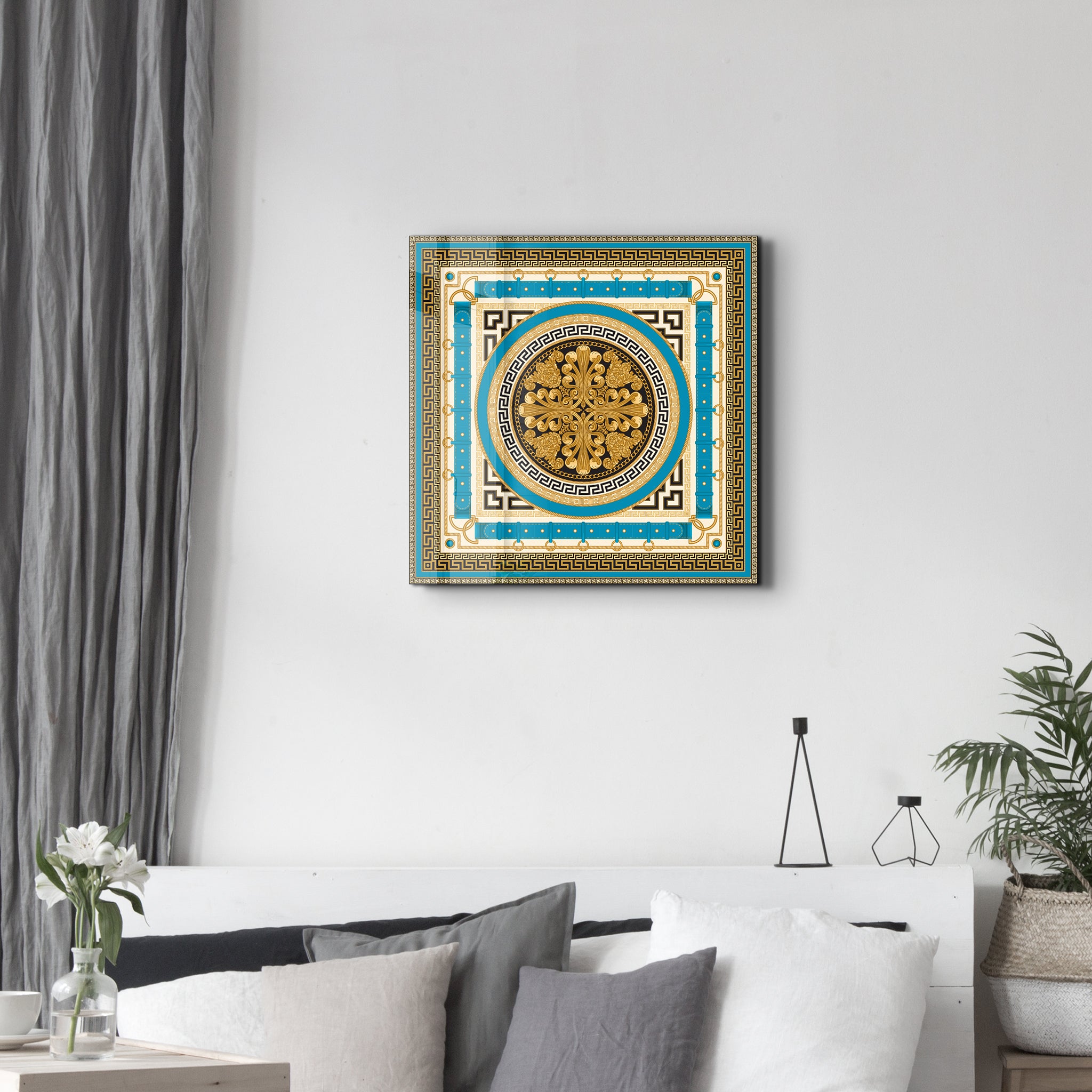 Timeless Motif | Glass Wall Art