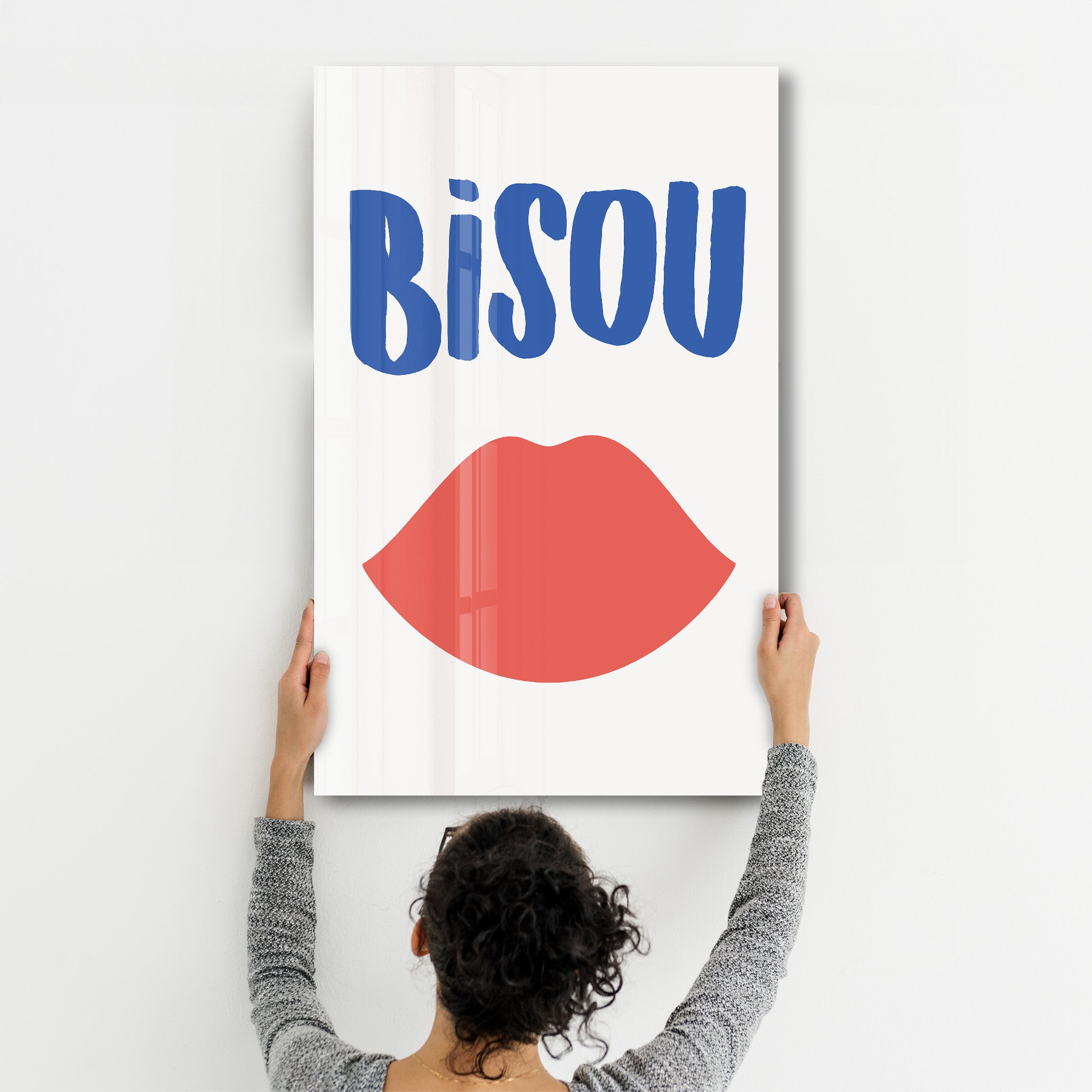 BISOU | Glass Wall Art