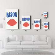 BISOU | Glass Wall Art - Artdesigna