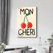 Mon Chéri | Glass Wall Art