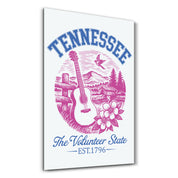 Tennessee - The Volunteer State | Glass Wall Art