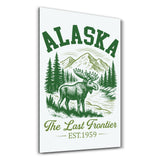 Alaska The Last Frontier – Glasbild