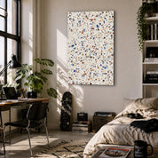 Azure Mosaic | Glass Wall Art