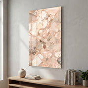 Pearl Mosaic Marble | Glass Wall Art
