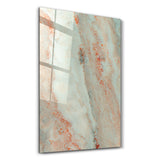 Copper Mist | Glass Wall Art