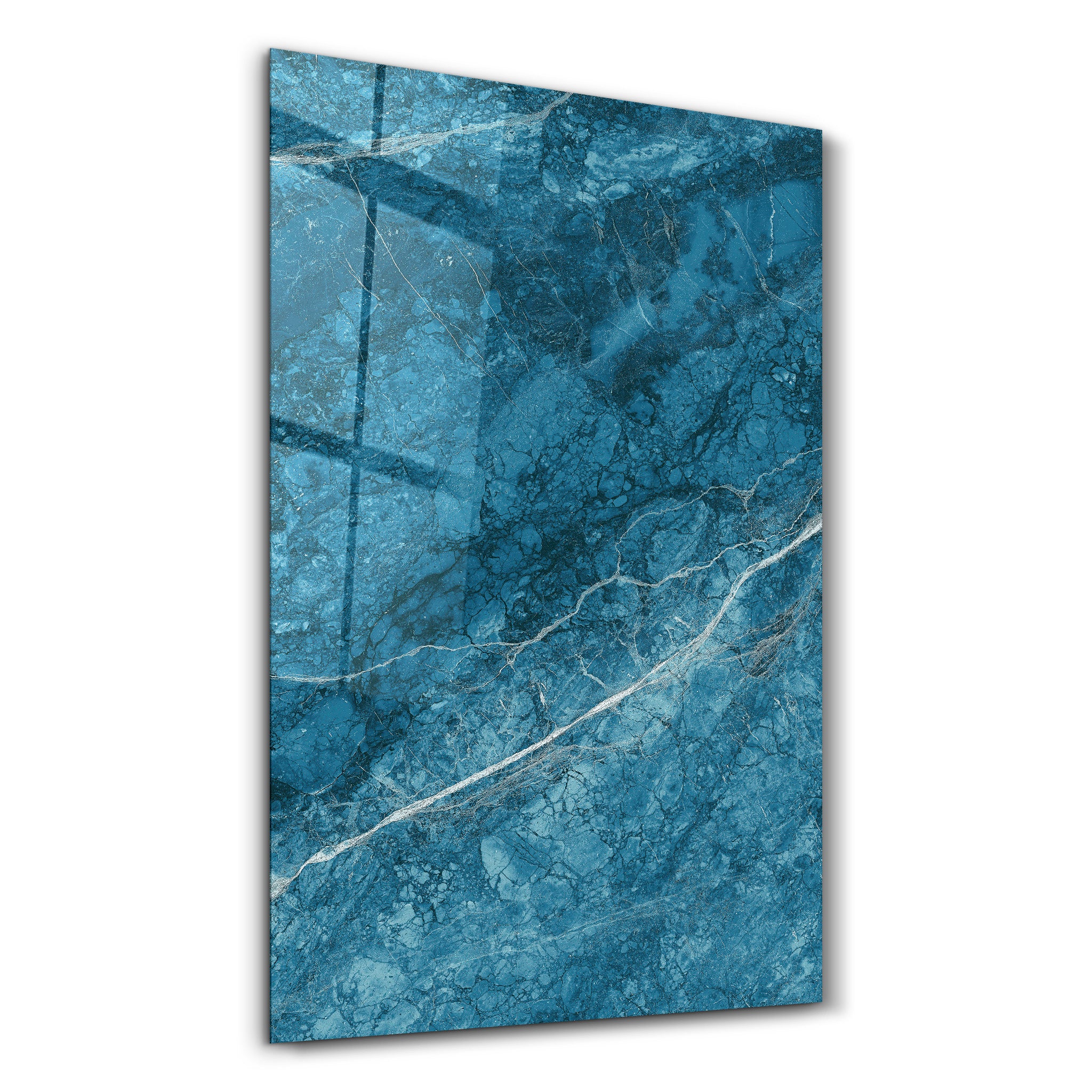 Ocean Veins | Glass Wall Art